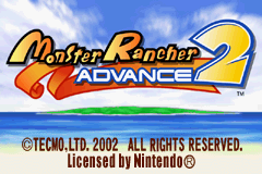 Monster Rancher Advance 2 Title Screen